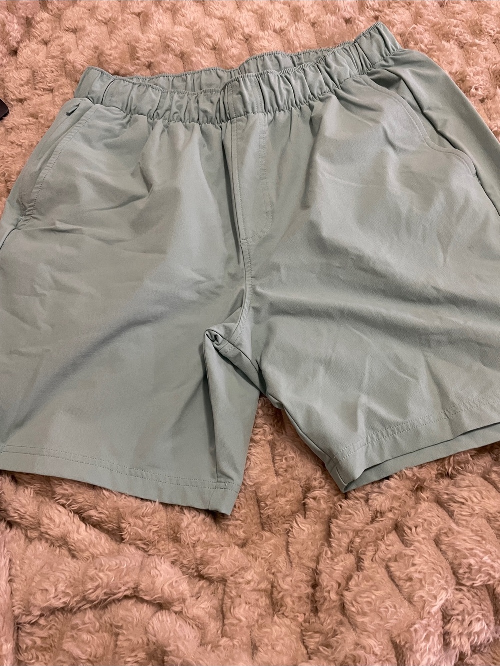 Rhoback Mint Green Athletic Shorts